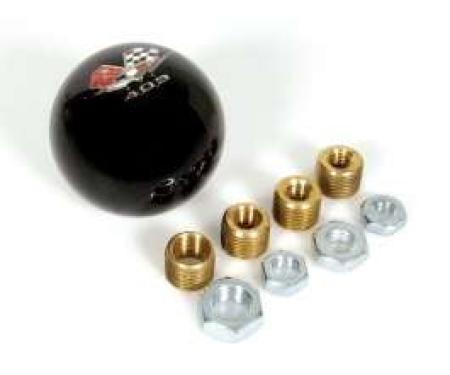 Full Size Chevy Shift Knob Black Billiard With 409 Logo