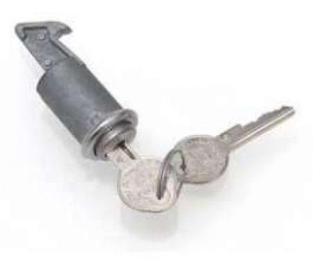 Full Size Chevy Glove Box Lock, With Original Style Keys, 1965-1966