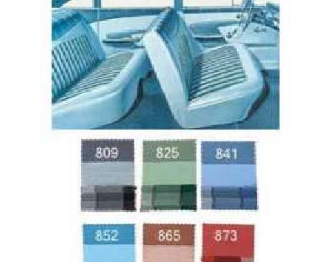 Full Size Chevy Seat Cover Set, 4-Door Sedan, Impala, 1959