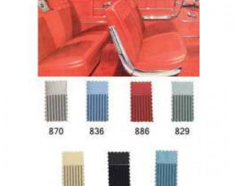 Full Size Chevy Seat Cover Set, Impala Convertible, 1962
