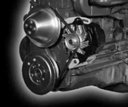 Full Size Chevy Alternator Bracket, 6-Cylinder, 1958-1962