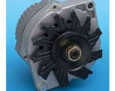 Full Size Chevy Alternator, Powermaster 70 Amp 1-Wire, With Internal Regulator, 1958-1972