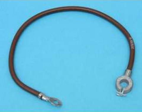 Full Size Chevy Battery Cable, Negative, 1962-1963 327ci High Performance, 1963 409ci