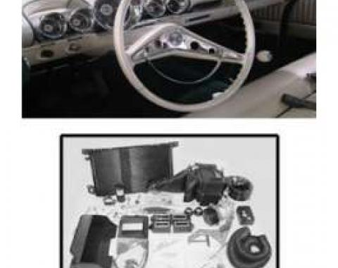 Full Size Chevy Air Conditioning Kit, In-Dash, With 4-Lever Controls, Impala & El Camino Gen IV, Vintage Air, 1959-1960