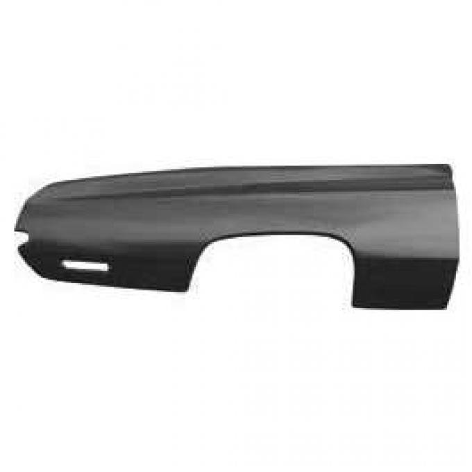 Full Size Chevy Quarter Panel Skin, 2-Door, Right, 1974-1976