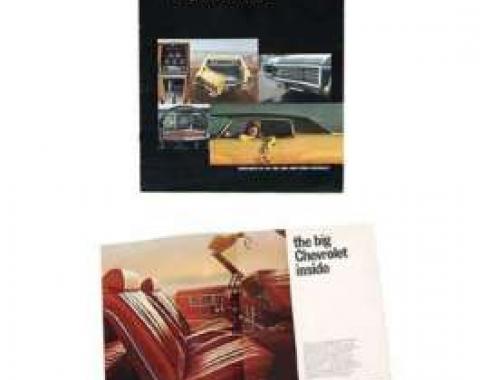 Full Size Chevy Dealer Sales Brochure, 1969