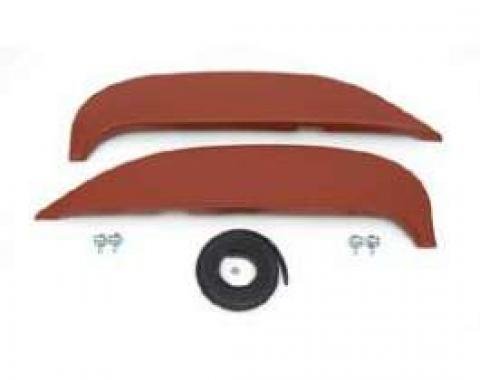 Full Size Chevy Quarter Panel Fender Skirts, 1963