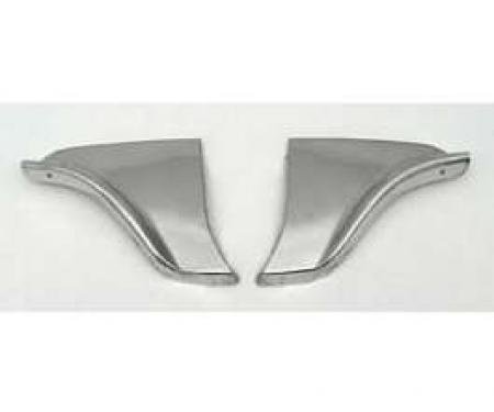 Full Size Chevy Fender Skirt Scuff Pads, 1958