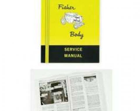 Full Size Chevy Service Manual, Fisher Body, 1972