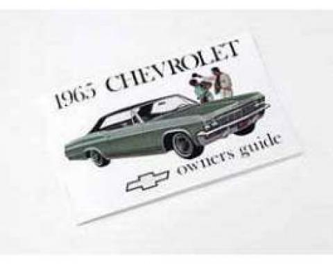 Full Size Chevy Owner's Manual, 1965