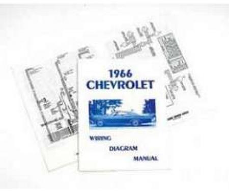 Full Size Chevy Wiring Harness Diagram Manual, 1966