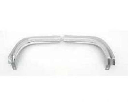 Full Size Chevy Front Fender Upper Eyebrow Moldings, Impala, 1963