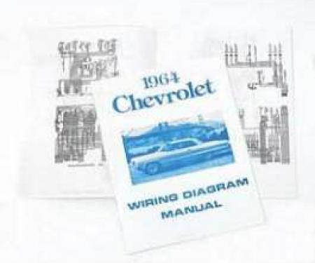 Full Size Chevy Wiring Harness Diagram Manual, 1964