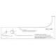 Full Size Chevy Rear Antenna Template, 1961-1962