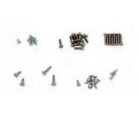 Full Size Chevy Exterior Trim Screw Set, Impala, 1962