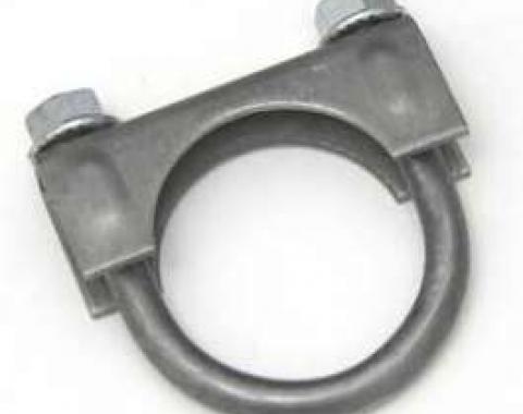 Full Size Chevy Muffler Clamp, 1-3 & 4, Carbon Steel, 1958-1964