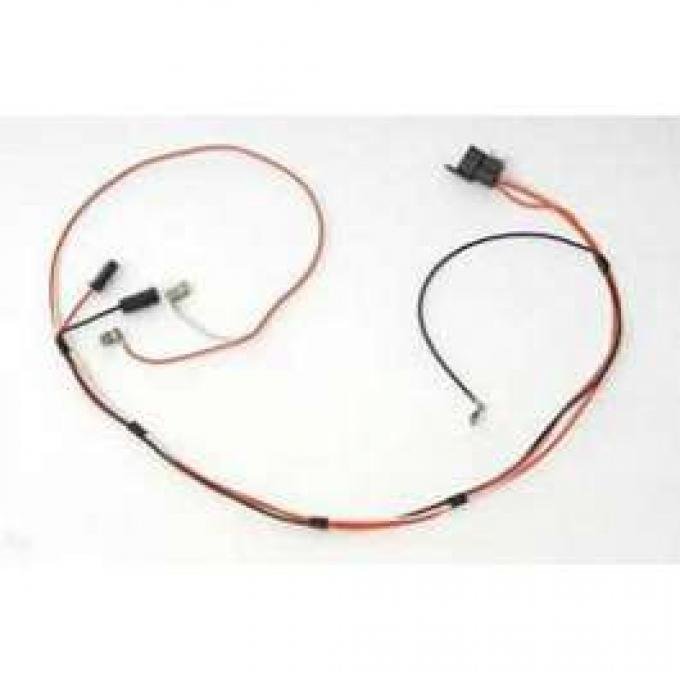 Full Size Chevy Console Wiring Harness, For Cars With Manual Transmission, 1967