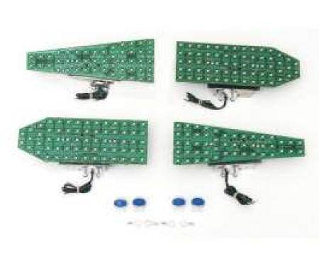 Full Size Chevy Taillight Converstion Kit, LED, Impala, Bel Air & Biscayne, 1959