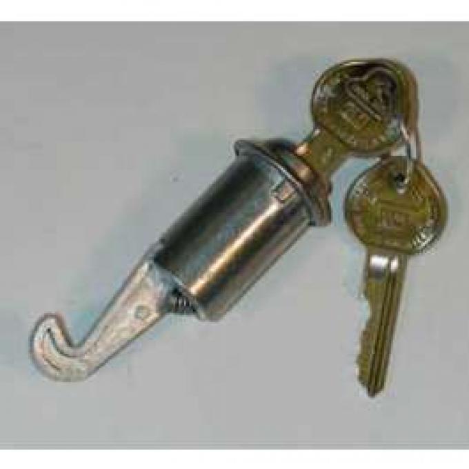 Full Size Chevy Glove Box Lock, With Original Style Keys, 1964