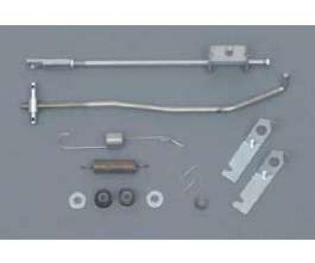 Full Size Chevy 2 x 4-Barrel Carburetors Linkage Kit, 409ci, 1961-1964