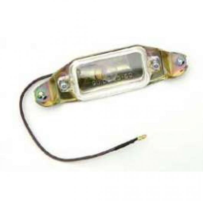 Full Size Chevy Rear License Plate Light Assembly, 1961-1964