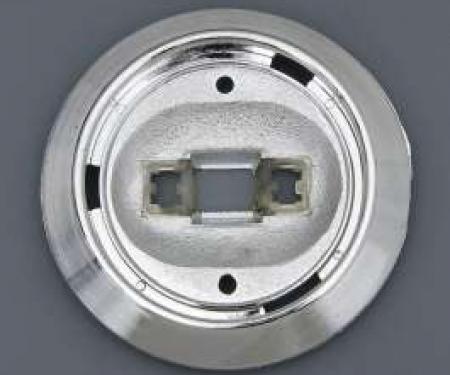 Full Size Chevy Dome Light Lens Bezel, Impala & Caprice, Except Convertible, 1971-1972