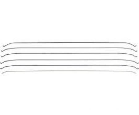 Headliner Bow Set, 4-Door Hardtop, 1963-1964