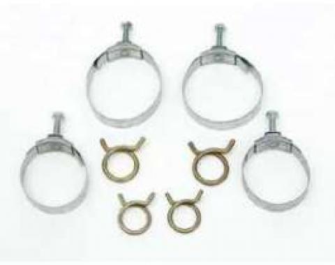 Full Size Chevy Radiator & Heater Hose Clamp Set, 1959-1960