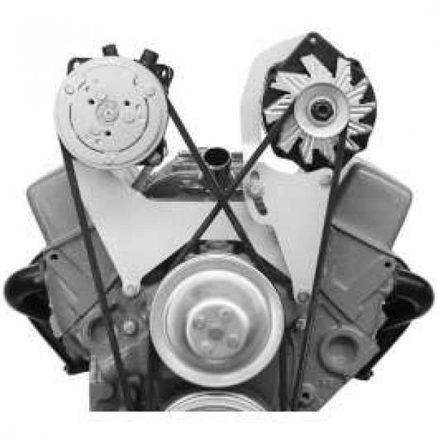 Full Size Chevy Air Conditioning Compressor & Alternator Bracket