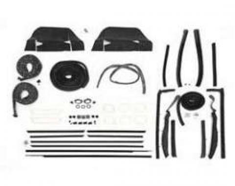 Full Size Chevy Weatherstrip Kit, Convertible, Impala, 1962