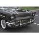Full Size Chevy Auto Bra, Without Grille Guard Bumpers, Black, 1959