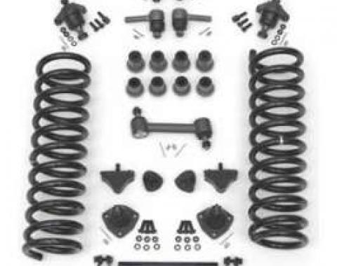 Full Size Chevy Front End Suspension Rebuild Kit, With Standard Coil Springs, 1958-1960