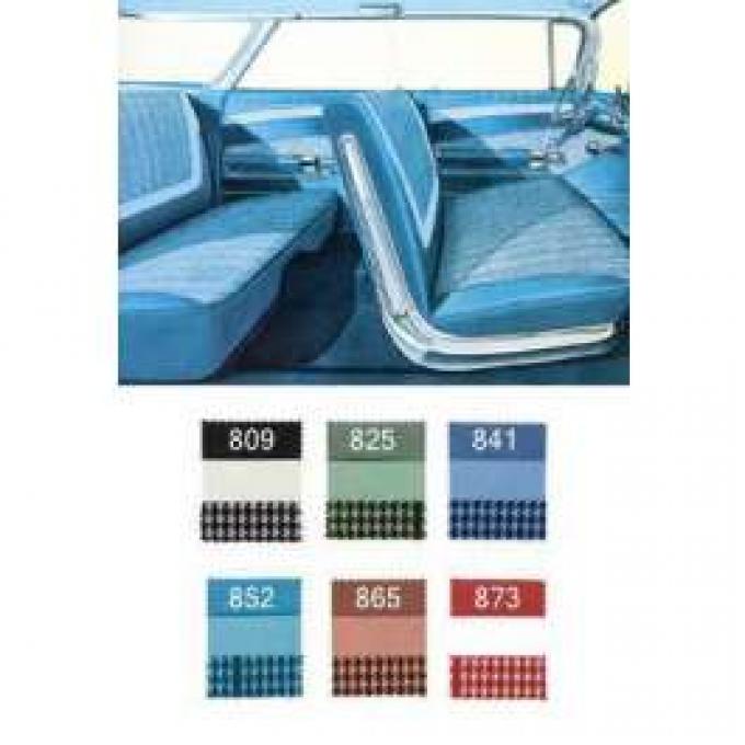 Full Size Chevy Seat Cover Set, 4-Door Hardtop, Impala, 1960