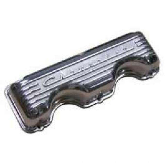 Full Size Chevy Valve Covers, 348ci & 409ci, With Polished Finish, 1958-1965