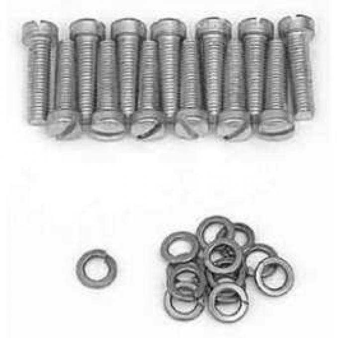 Full Size Chevy 4-Barrel Rochester Carburetor Screw Set, 1958-1961