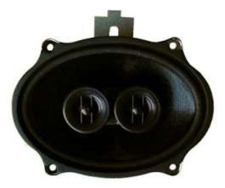 Full Size Chevy Speaker, 140 Watt, Dual Voice Coil, With Factory Air Conditioning, 1967-1968