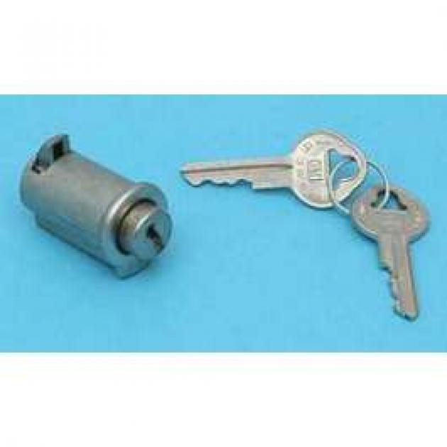 Full Size Chevy Glove Box Lock, With Original Style Keys, 19611962