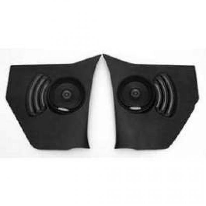 Full Size Chevy Kick Panel Speakers, 160 Watt, Impala, 1959-1960