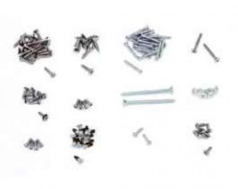 Full Size Chevy Interior Trim Screw Set, 2-Door Hardtop, Impala, 1965