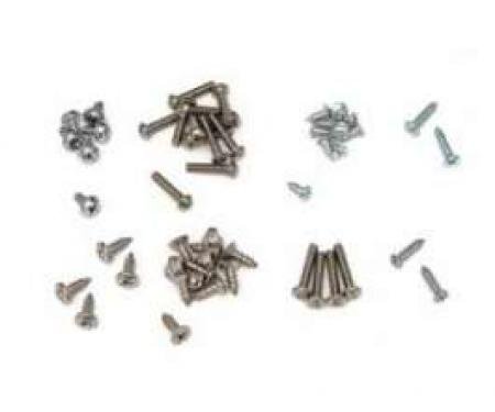 Full Size Chevy Exterior Trim Screw Set, Impala, 1960