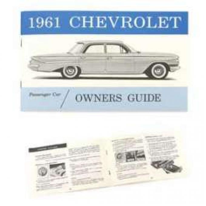 Full Size Chevy Owner's Manual, 1961