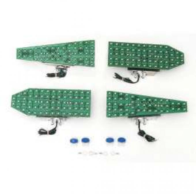 Full Size Chevy Taillight Converstion Kit, LED, Impala, Bel Air & Biscayne, 1959