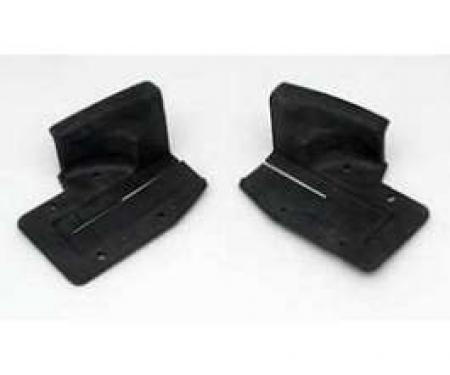 Full Size Chevy Quarter Window Stops, 2-Door Hardtop & Convertible, Impala, 1967-1968