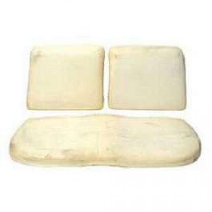 Full Size Chevy Bench Seat Foam Set, Front, Impala 2-Door, 1959-1968