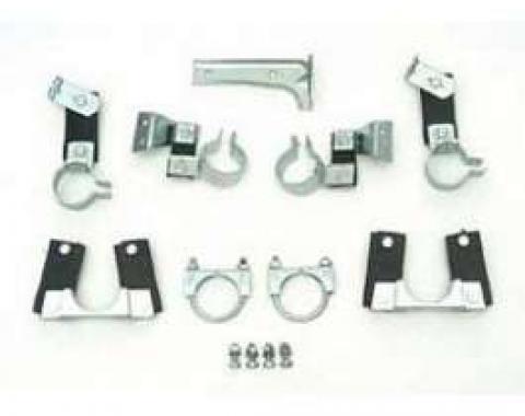 Full Size Chevy Exhaust & Muffler Hanger Kit, Original Style, Dual, 1958-1964