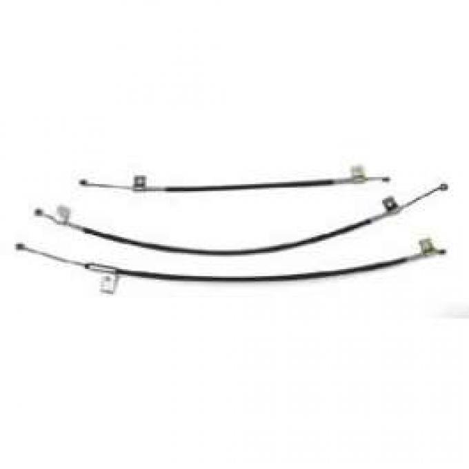 Full Size Chevy Heater & Defroster Cable Set, 1965-1966