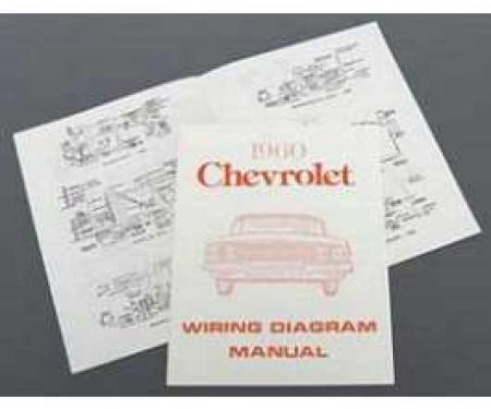 Full Size Chevy Wiring Harness Diagram Manual, 1960