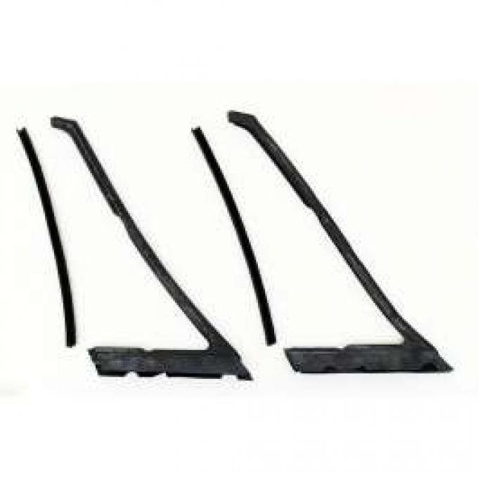 Full Size Chevy Vent Window Weatherstrip, 2-Door Hardtop & Convertible, 1965-1968