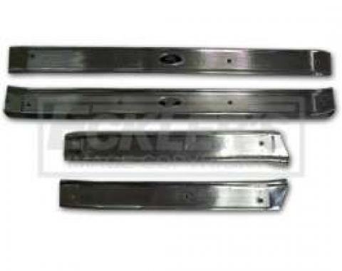 Full Size Chevy Door Sill Plates, 4-Door, 1965-1970