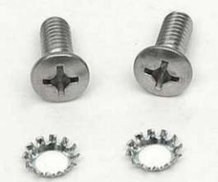 Full Size Chevy Convertible Top Latch Handle Screws, 1958-1960